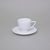 Cup and saucer 90 ml / 120 mm, Thun Calsbad porcelain