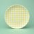 Dinner plate 24 cm, yellow, G. Benedikt 1882