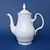 Coffee pot 1,2 l, Thun 1794 Carlsbad porcelain, BERNADOTTE white