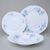 Plate set for 6 pers., Thun 1794, karlovarský porcelán, BERNADOTTE Gentiana