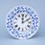 Clock wall 24 cm + Clockwork, Original Blue Onion Pattern
