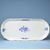 Tray/Platter 37 cm, Thun 1794 Carlsbad porcelain, BERNADOTTE blue rose