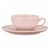 Šálek čajový 220 ml + podšálek 16 cm, Amina Rose, porcelán Seltmann