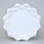 Plate Dinner 26,5 cm, Diamond white, Goldfinger Porcelain