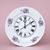 Wall Clock 24 cm with clockwork, Violet, Český porcelán a.s.