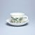 Cup A/1 0,12 l + saucer A/1 13 cm, Original Green Onion pattern