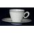 Cup mocca 100 ml and saucer, Trio 23328 Nero, Seltmann
