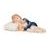 Little girl sleeping with a teddy bear 13 x 4,5 cm, Royal Copenhagen porcelain figurines