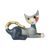 Cat Andreina 14.5 / 6 / 10cm, biscuit china, Cats Goebel R. Wachtmeister