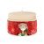 Christmas Candle Santa Claus, Levender, 8 x 4 cm, Egan forma italia