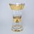Crystal Vase Romantic "X", h: 305 mm, Gold, Ales Zverina - AZ Design