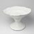 Bowl 25 cm on stand, Thun 1794 Carlsbad porcelain, BERNADOTTE platinum