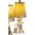 Lampa Chlapec se snopem 12 x 12 x 24 cm, Porcelánové figurky Plaue