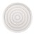 Platter round 25 cm, No Limits 24943 Cream Lines, Seltmann Porcelain