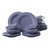 Beat lilac blue: Tea set 18 pcs., porcelain Seltmann