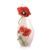 Glamorous Blossom - Red poppy vase 30,5 cm, FRANZ Porcelain