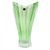 Crystal Vase Plantica Green, 32 cm, Aurum Crystal
