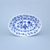 Oval salad dish 23 cm, Original Blue Onion Pattern