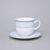 Cup tea / coffee tall 230 ml and saucer 15,5 cm, Thun 1794, OPAL 80144