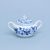 KVARTA: Sugar bowl w/handles 0,30 l, Cibulák, originální z Dubí
