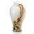 Endless Beauty giraffe design sculptured porcelain vase 20 cm, FRANZ Porcelain