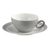 Tea cup and saucer, Trio 23613 Stone Grey, Seltmann Porcelain