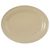 Beat sand-beige: Plate oval 35 x 28 cm, Seltmann porcelain