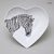 Bowl Heart of Africa - Zebra, 16 x 15,5 cm, Limited edition 10 pcs., Decor by Helena Hlušičková