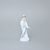 Pierrot 14 x 5 x 5,3 cm, White + Gold, Royal Dux Bohemia
