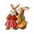 Figurka králičic Tajemství 10,5 / 5,5 / 11,5 cm, kamenina, Goebel