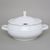 Soup tureen 2,5 l, Thun 1794 Carlsbad porcelain, Natalie white