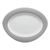 Platter oval 35 cm, Trio 23613 Stone Grey, Seltmann Porcelain