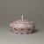 Dóza oválná 10,7 cm, Lenka 527, Růžový porcelán z Chodova