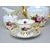 Cup 110 ml footed coffee + saucer, Cecily - roses, Carlsbad porcelain