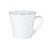 Espresso cup and saucer, Modern Life UNI white, Seltmann Porcelain