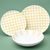 Plate set for 4 pers., yellow, G. Benedikt 1882