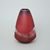 Studio Miracle: Vase - Red, 22,5 cm, Hand-decorated by Vlasta Voborníková