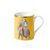 Blenheim Palace - Indian Room, Elephant: Mug yellow 280 ml, English Fine Bone China, Roy Kirkham