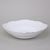 Bowl 25 cm, Thun 1794 Carlsbad porcelain, BERNADOTTE frost, Platinum line