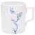Hrnek Berlin 250 ml - Modrá orchidej, Míšeňský porcelán