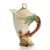 Endless Beauty giraffe design sculptured porcelain teapot 21 cm, FRANZ Porcelain