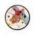 Wall clock Circles in Circle 31 / 31 / 5cm, porcelain, W. Kandinsky, Goebel