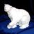 Medvěd lední 31 x 26 x 26 cm, Porcelánové figurky Duchcov