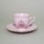 Cup 140 ml and saucer coffee, decor 13, Leander, rose china