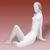 Nude Anita, 25,7 x 13,4 x 22,3 cm, Saxe, Porcelain Figures Duchcov