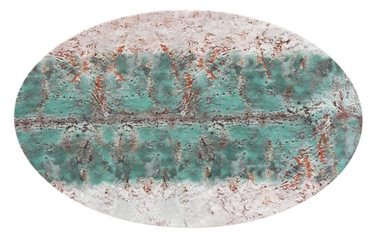 Platter oval 40 x 26 cm, Life 25837, Seltmann Porcelain