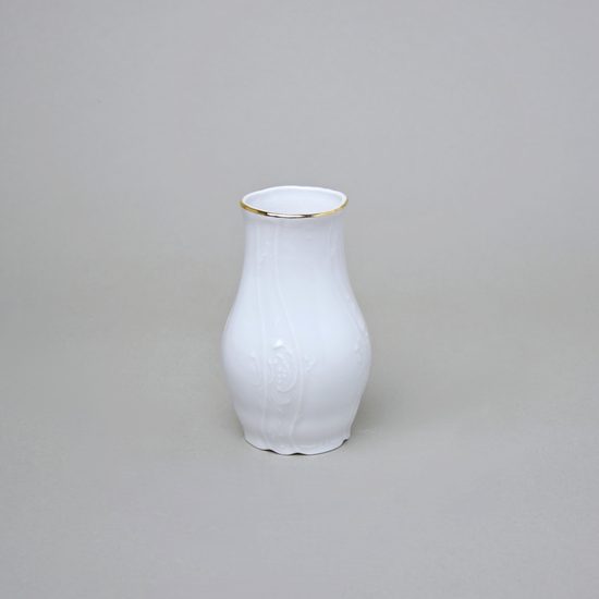 Váza 11,5 cm, Thun 1794, karlovarský porcelán, BERNADOTTE zlatá linka