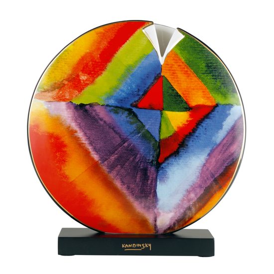 Vase Colour Study 31 / 8 / 33.5cm, porcelain, W. Kandinsky, Goebel