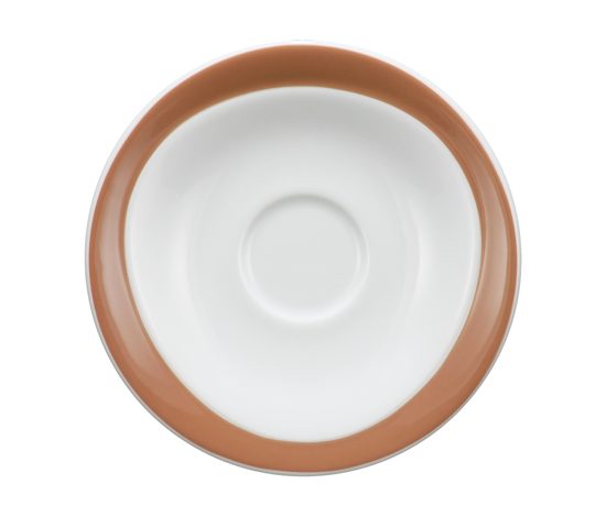 Saucer 13,5 cm espresso, Trio Karamel 23601, Seltmann porcelain