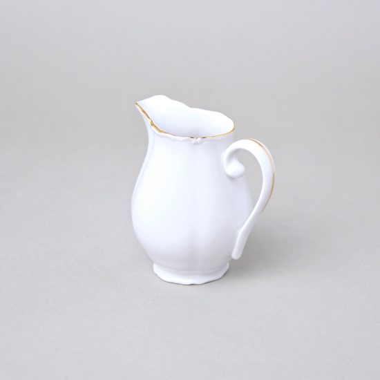 Mlékovka vysoká Verona 250 ml, zlatý proužek, G. Benedikt